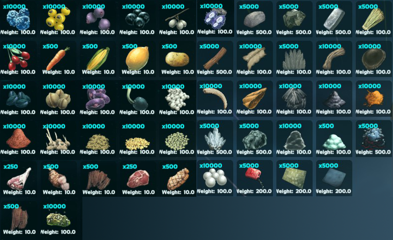 Ark items