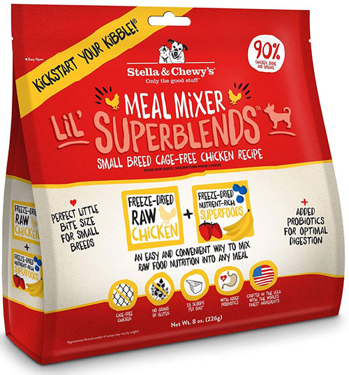 Stella & Chewy’s Dog Freeze-Dried Super Blends Meal Mixer