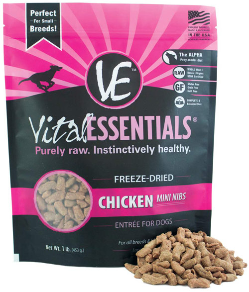 Vital Essentials Freeze Dried Chicken Mini Nibs