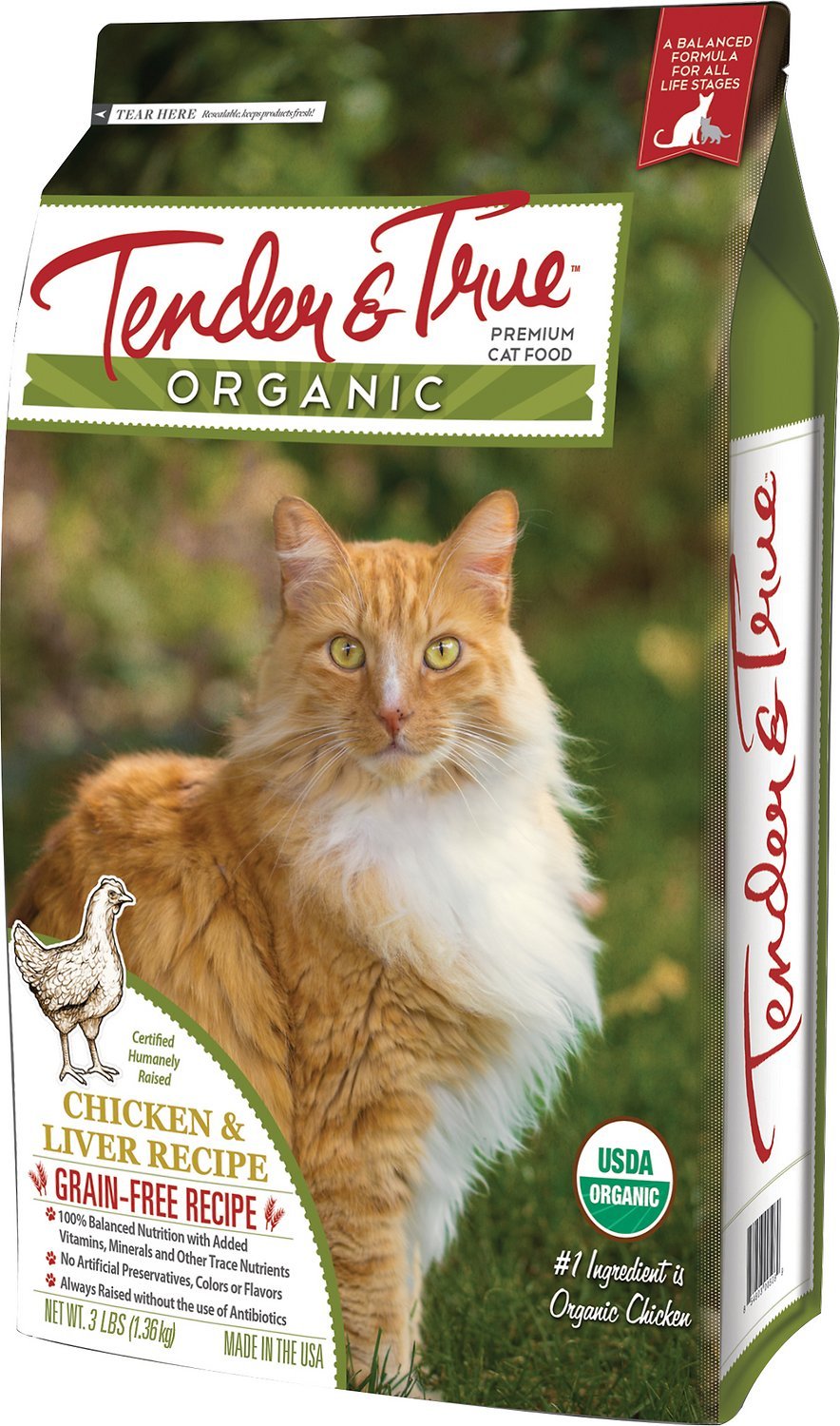 tender and true best organic cat food