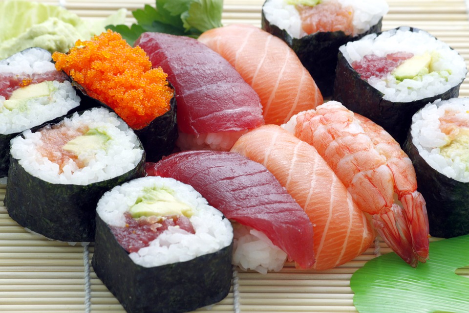 Food and drink vocabulary - sushi